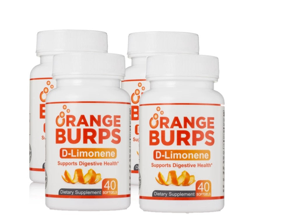 Orange Burps 4 bottle pack